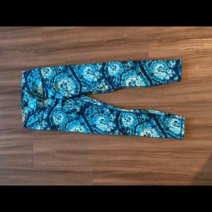 High-Waisted Printed Powerflex 7/8 Leggings